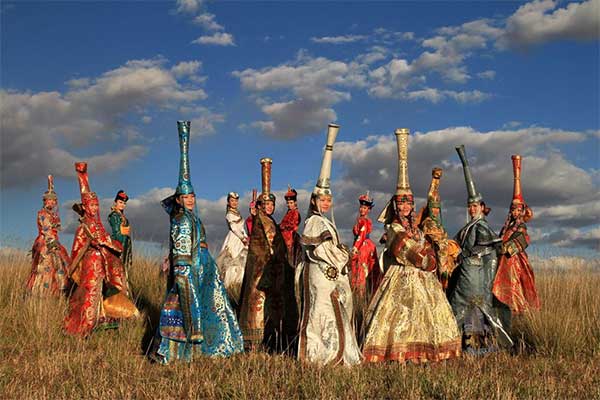 蒙古族各部落传统服饰(1) 